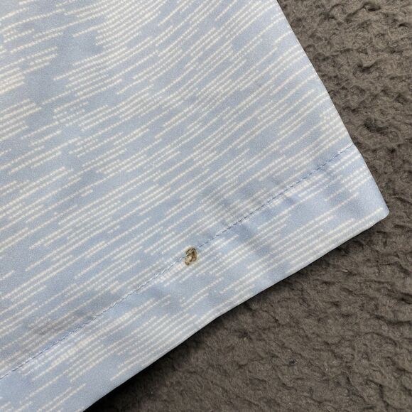 Mens Simms Button Up Fishing Short Sleeve Shirt Lightweight Large - Picture 14 of 16